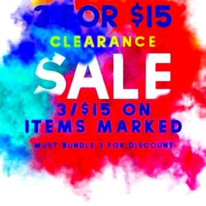 Women's Apparel. VARIOUS SIZES!!  MUST GO ASAP!!! NEW SEASON NEW TRENDS! BUNDLE